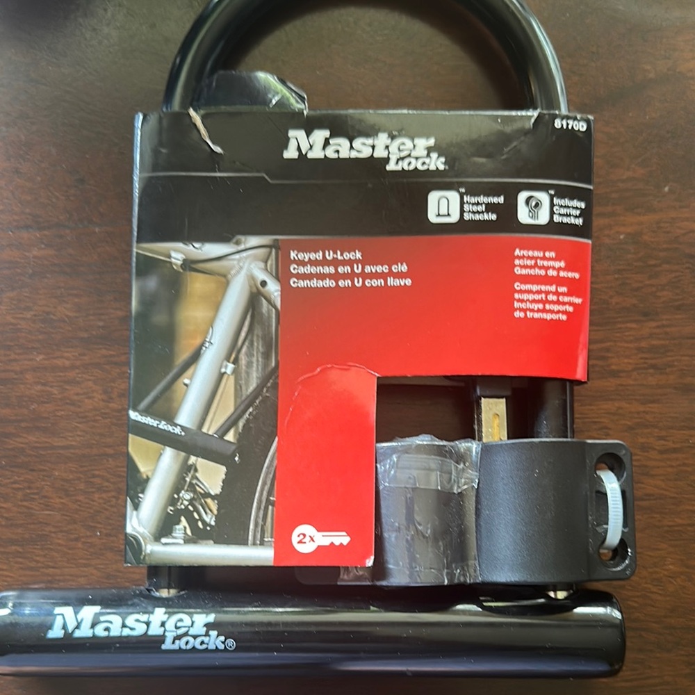 Master Lock Keyed U-Lock